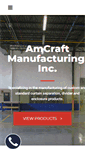 Mobile Screenshot of amcraftindustrialcurtainwall.com